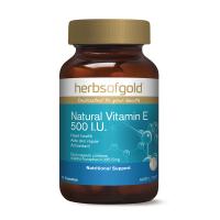 Herbs of Gold Natural Vitamin E 500IU 100c